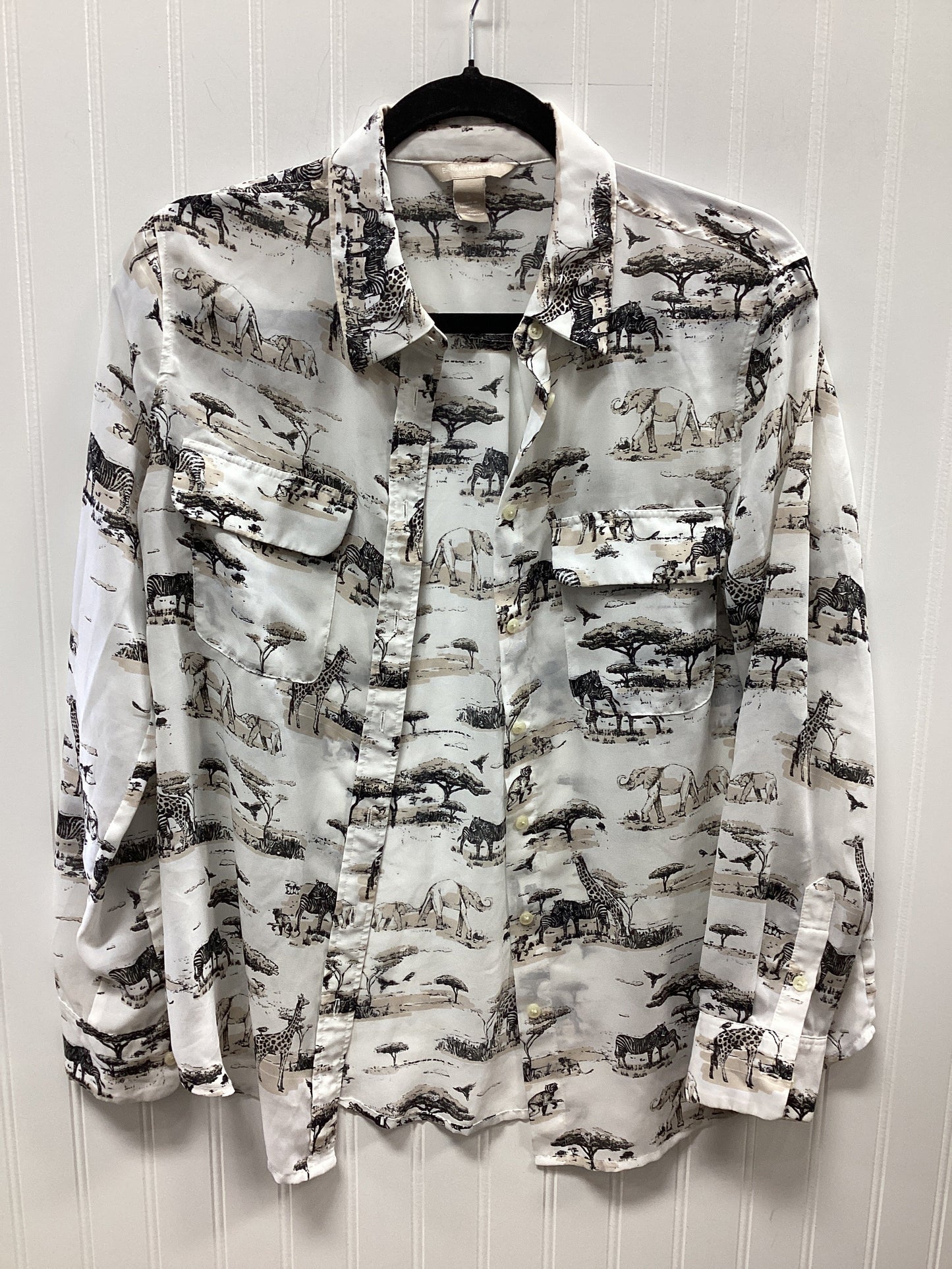 Top Ls By Banana Republic In Cream, Size:S
