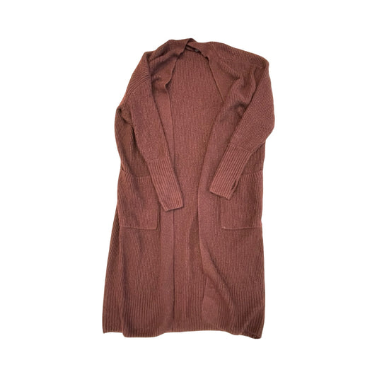 Sweater Cardigan By Vince Camuto In Purple, Size:S