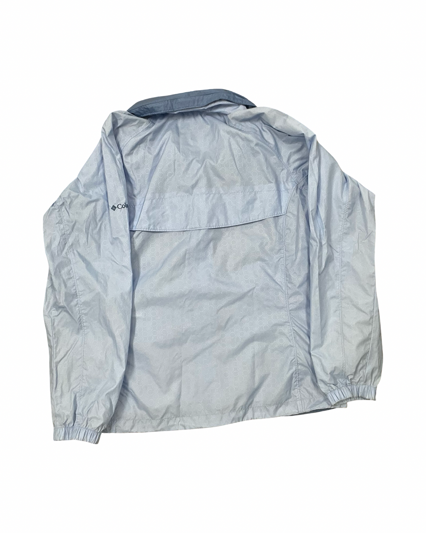 Jacket Windbreaker By Columbia In Blue, Size:L
