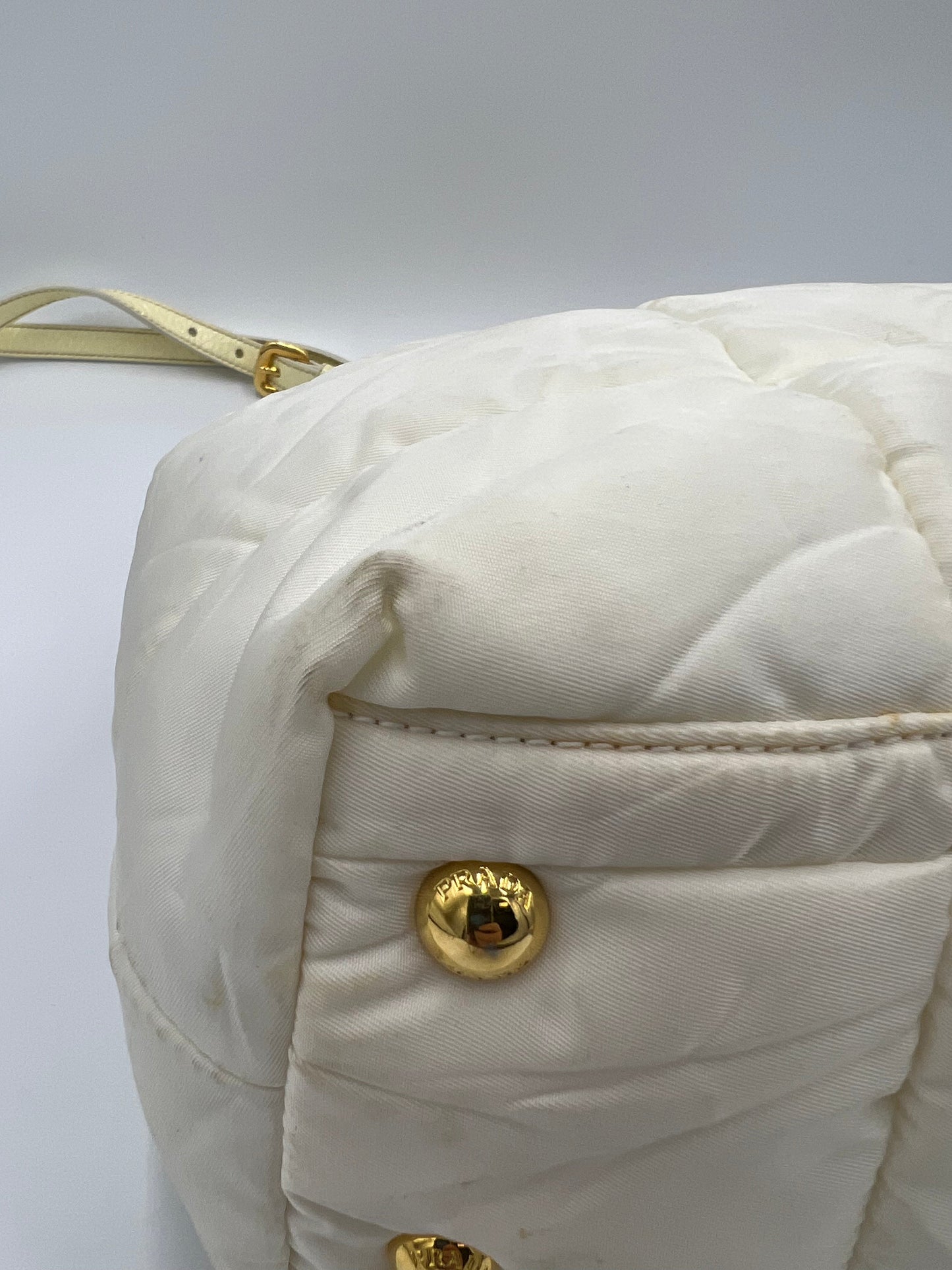 Prada Quilted Puffer Handbag