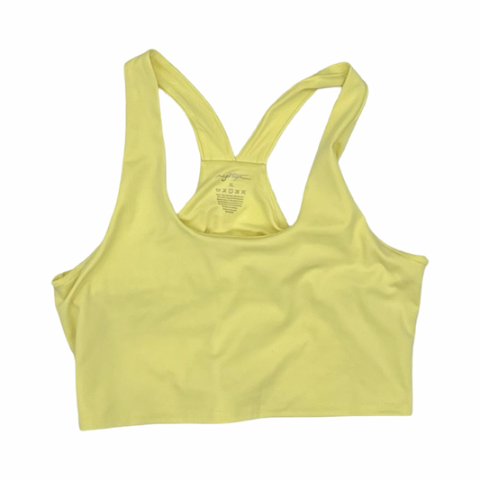 Athletic Bra By Gottex In Yellow, Size:Xl
