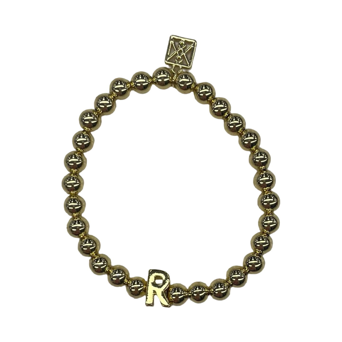 Bracelet Beaded By Clothes Mentor In Gold