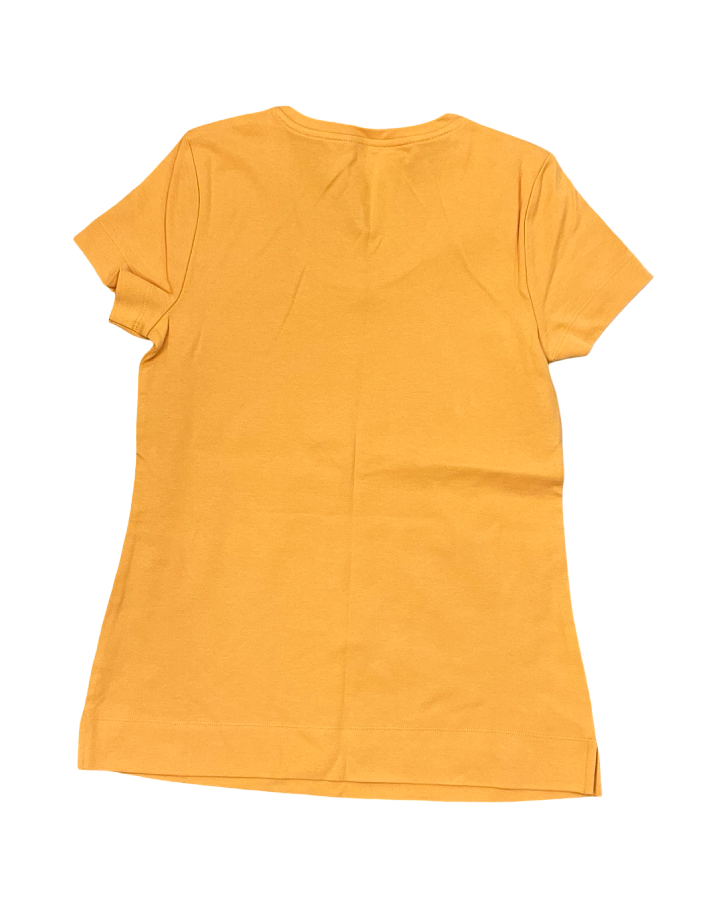 Top Ss Basic By Isaac Mizrahi In Orange, Size:Xs