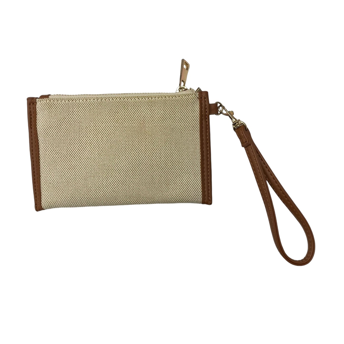 Wristlet By A New Day In Tan, Size:Small