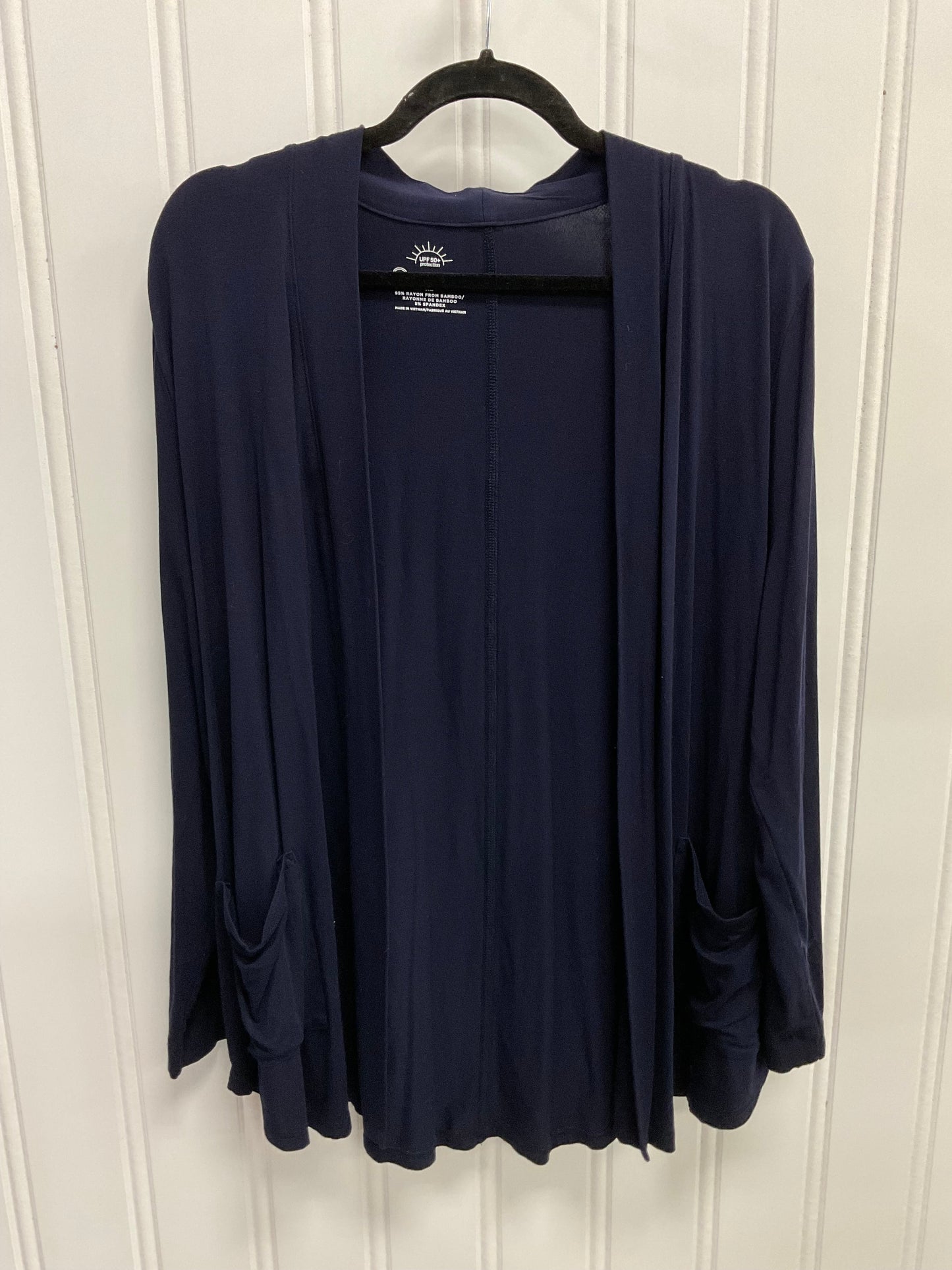 Cardigan By Talbots In Navy, Size:Xl