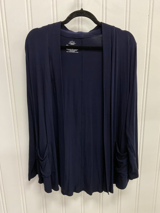 Cardigan By Talbots In Navy, Size:Xl