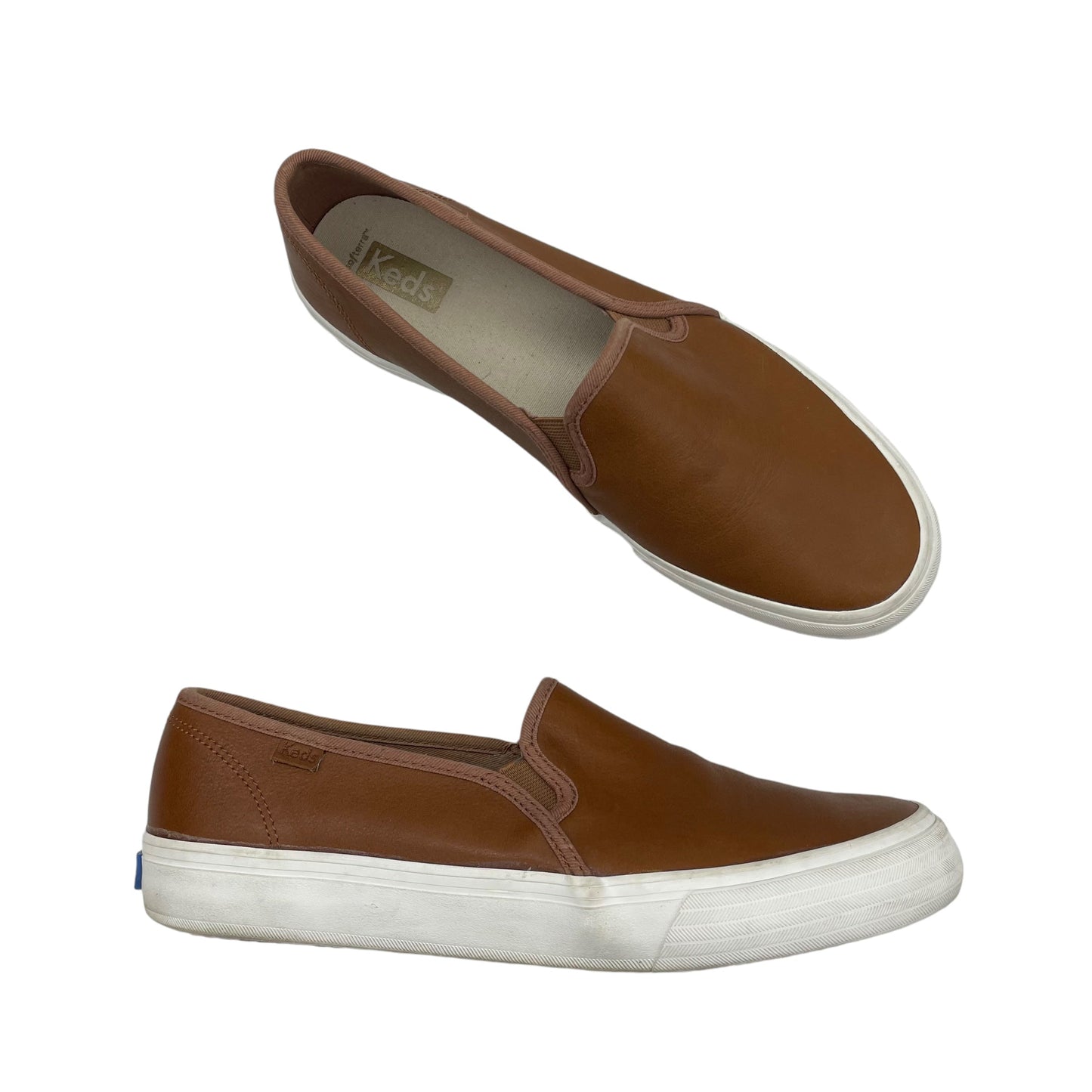 Shoes Flats By Keds In Brown, Size:9