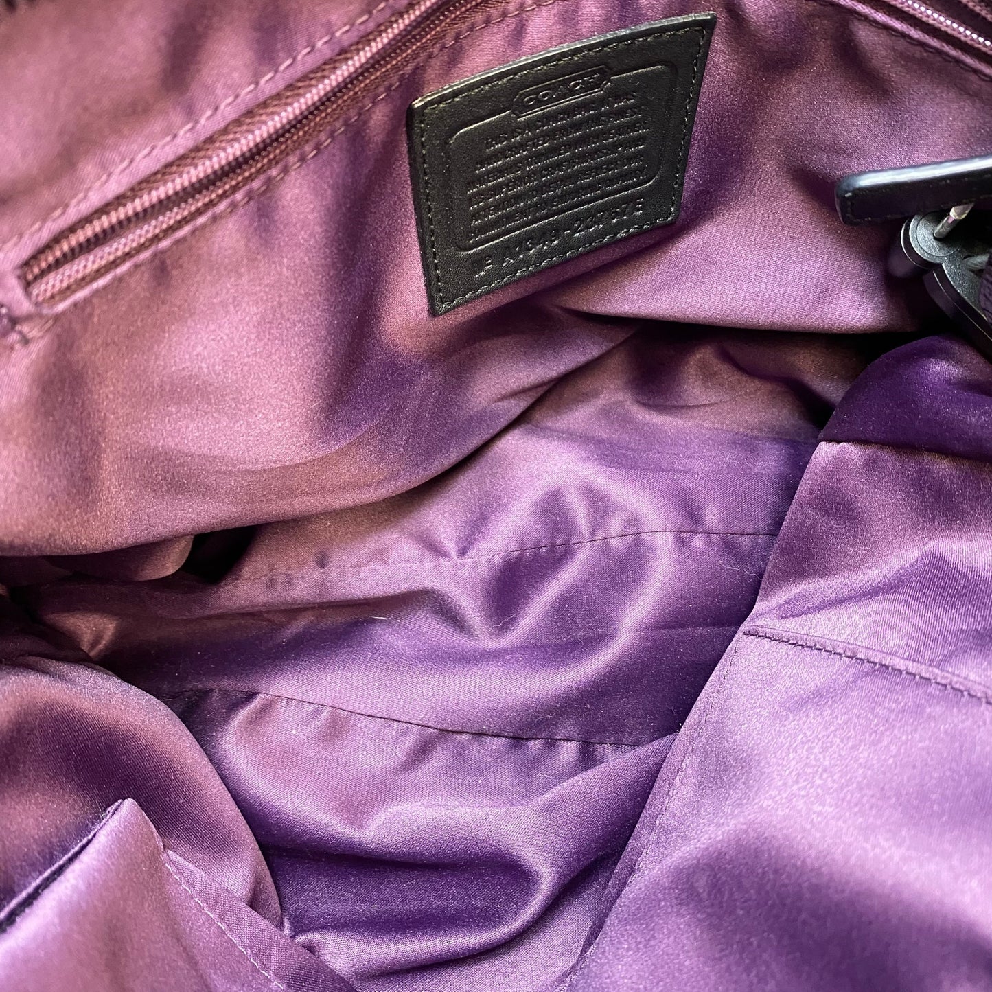 Handbag Designer By Coach, Size: Medium