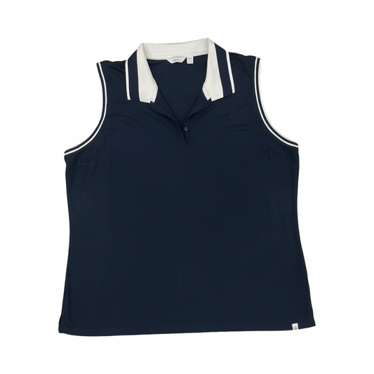 Athletic Tank Top By Lady Hagen In Navy, Size:Xxl