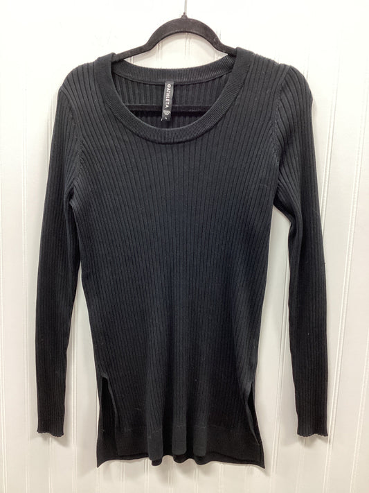 Top Ls By Athleta In Black, Size:L