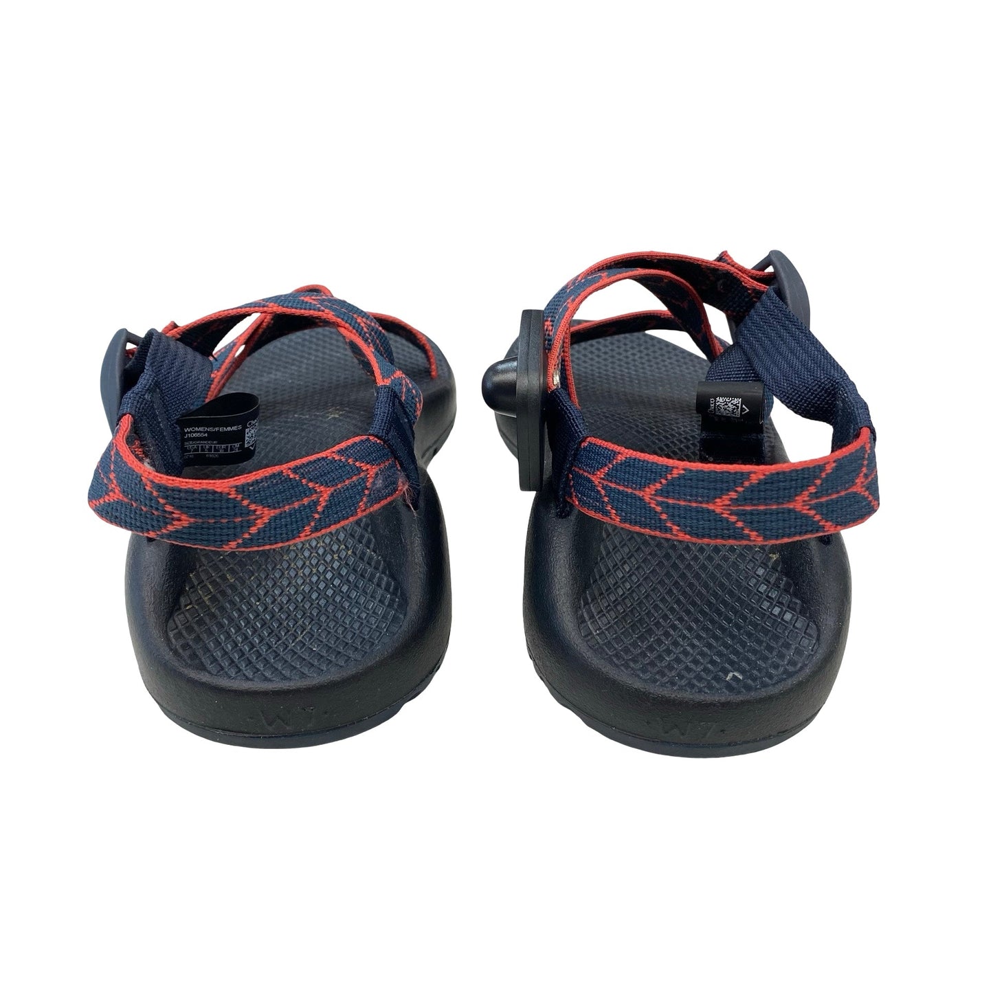 Sandals Flats By Chacos In Blue & Red, Size:7