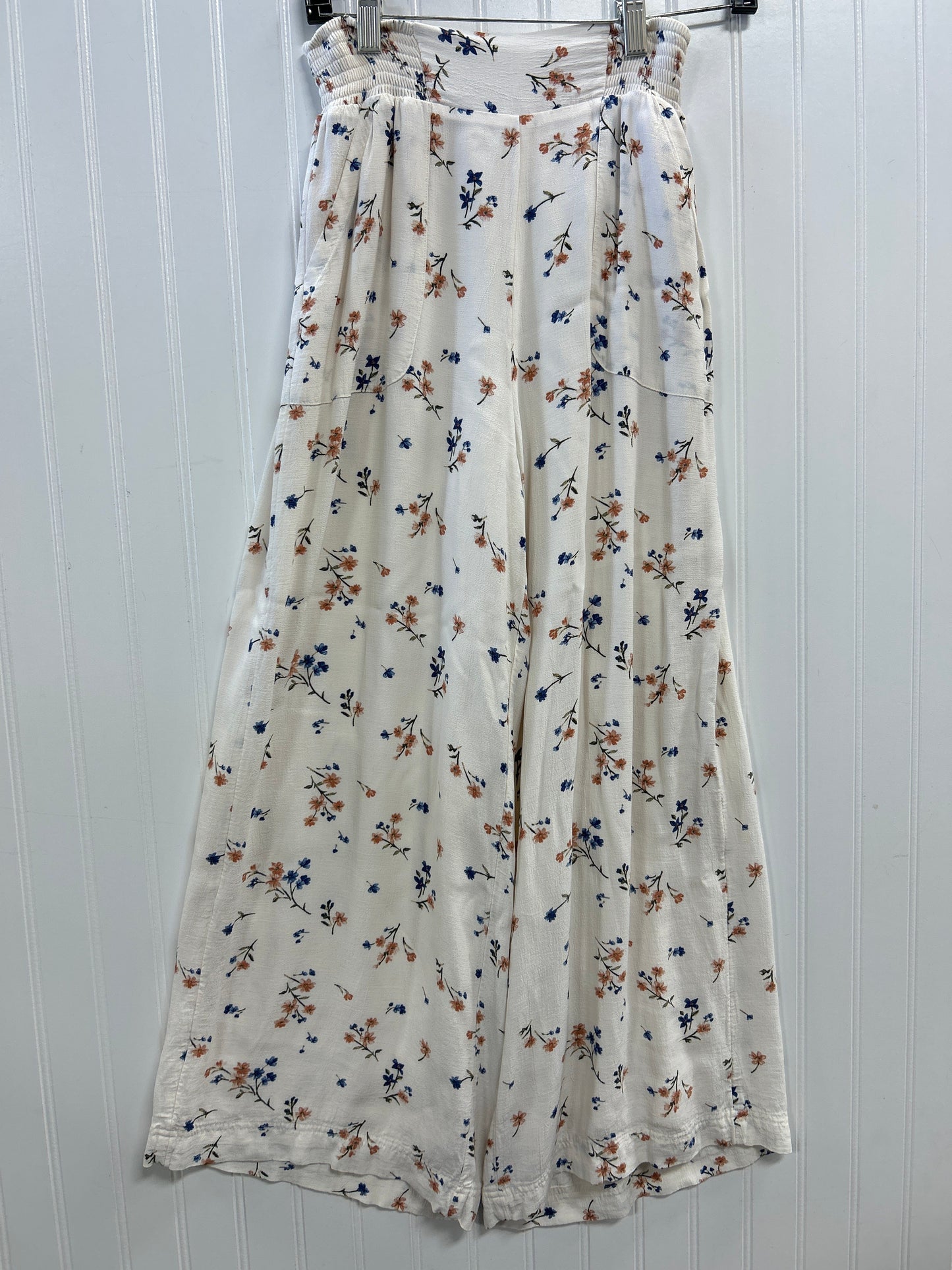 Pants Linen By American Eagle In Cream, Size:S