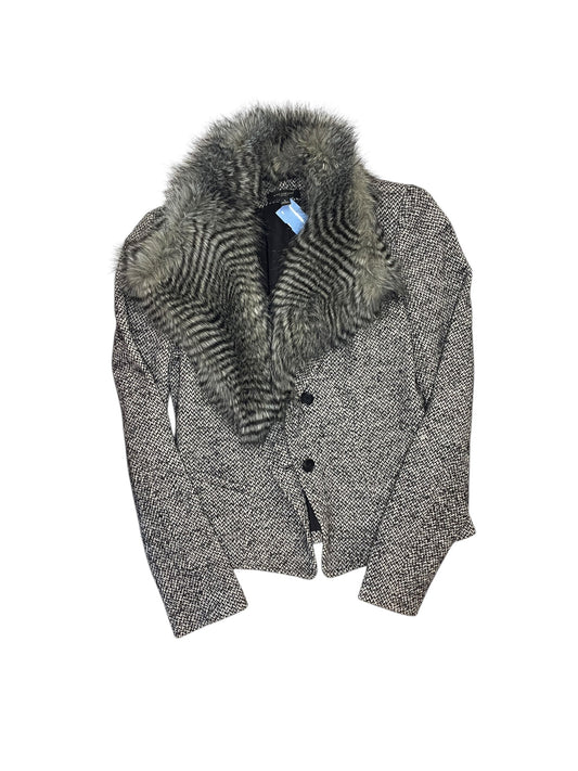 Coat Parka By Ann Taylor In Grey, Size:S