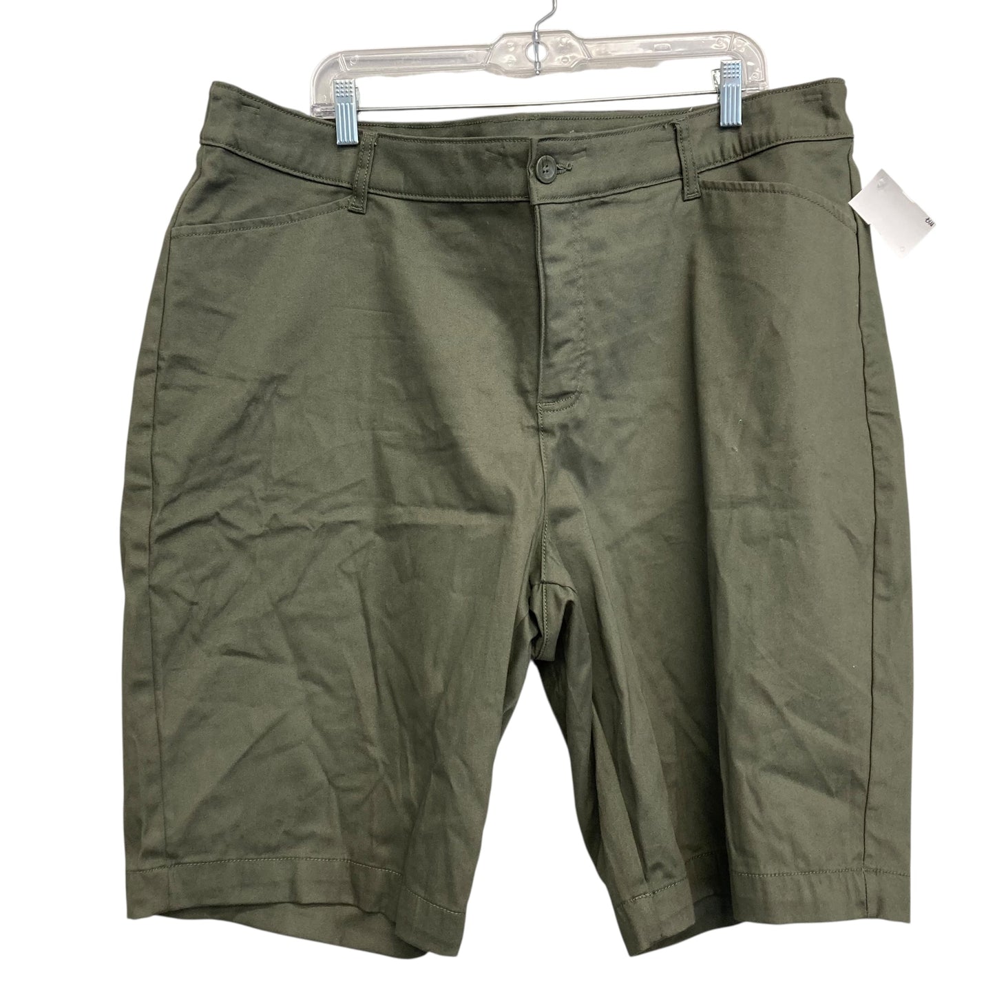 Shorts By St Johns Bay In Green, Size:20