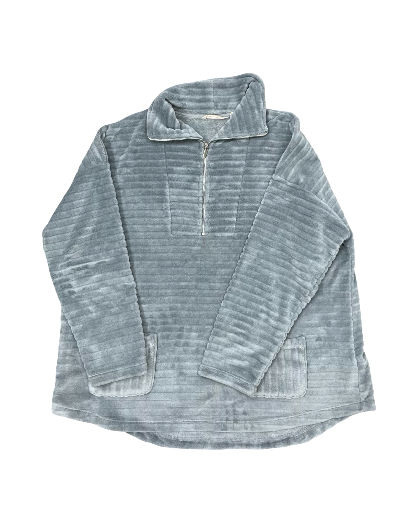 Sweatshirt Collar By Soft Surroundings In Blue, Size:2X