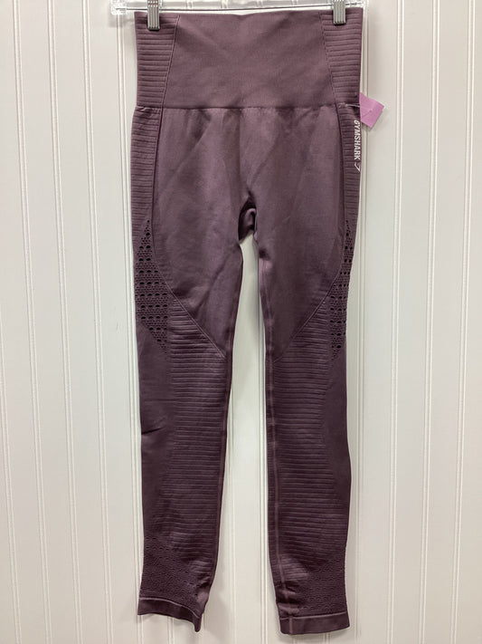 Athletic Leggings By Gym Shark In Purple, Size:M