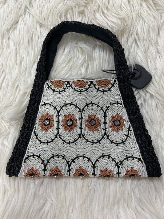 Handbag By Anthropologie In White, Size:Small