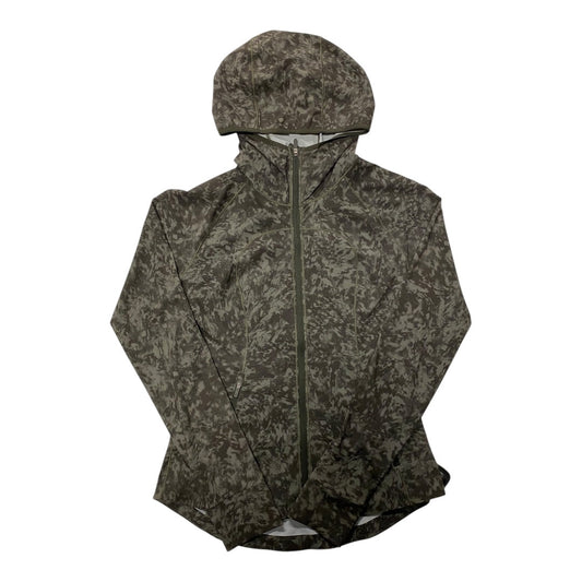 Athletic Jacket By Lululemon In Green, Size:6