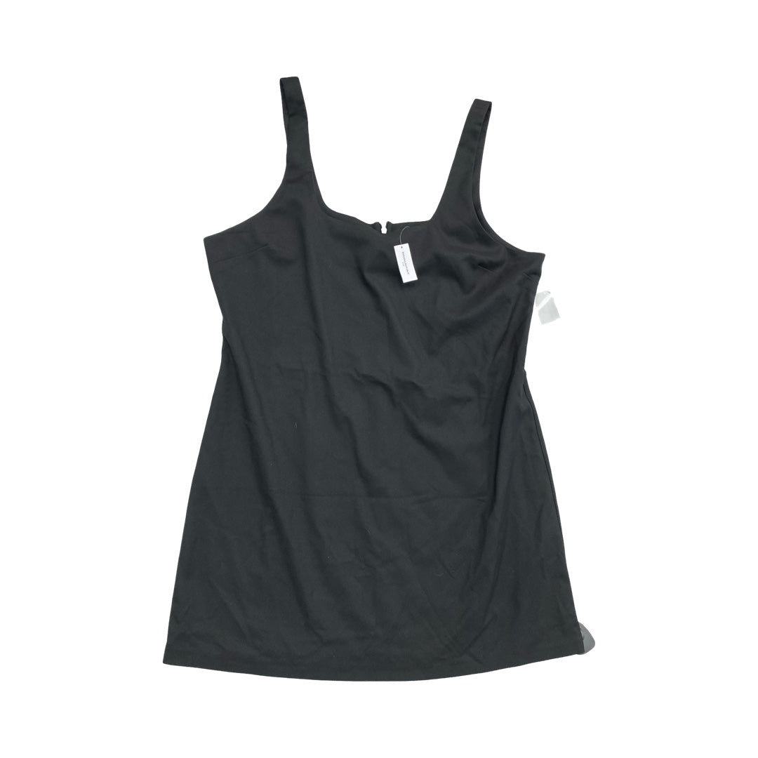 Dress Casual Midi By Banana Republic In Black, Size:20
