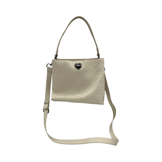 Crossbody By Betsey Johnson In Tan, Size:Medium