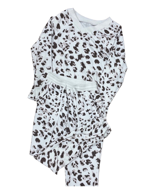 Lounge Set Pants By Clothes Mentor In White, Size:S