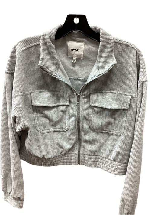 Sweatshirt Crewneck By Aerie In Grey, Size:M