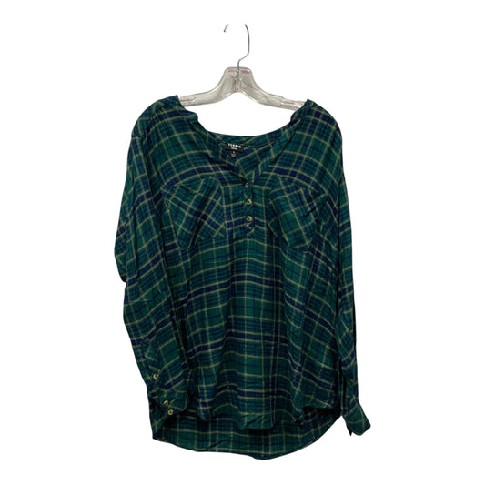 Top Ls By Torrid In Green, Size:1X