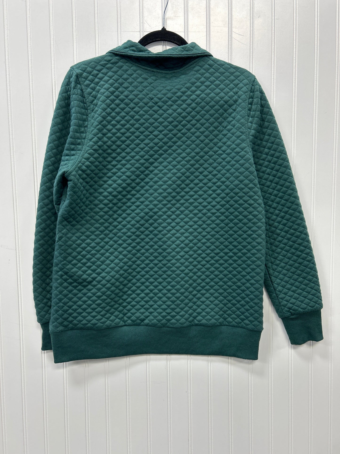 Sweatshirt Collar By Doe & Rae In Green, Size:M