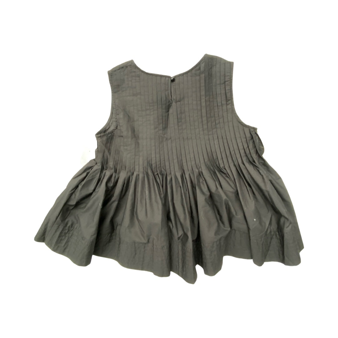 Top Sleeveless By Commense In Black, Size:S