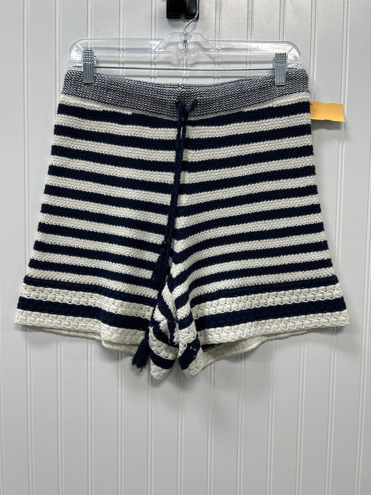 Shorts By House Of Harlow In Blue & Cream, Size:Xs