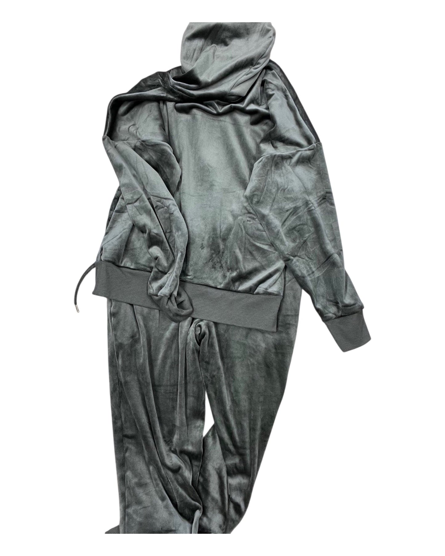 Lounge Set Pants By Felina In Green, Size:M