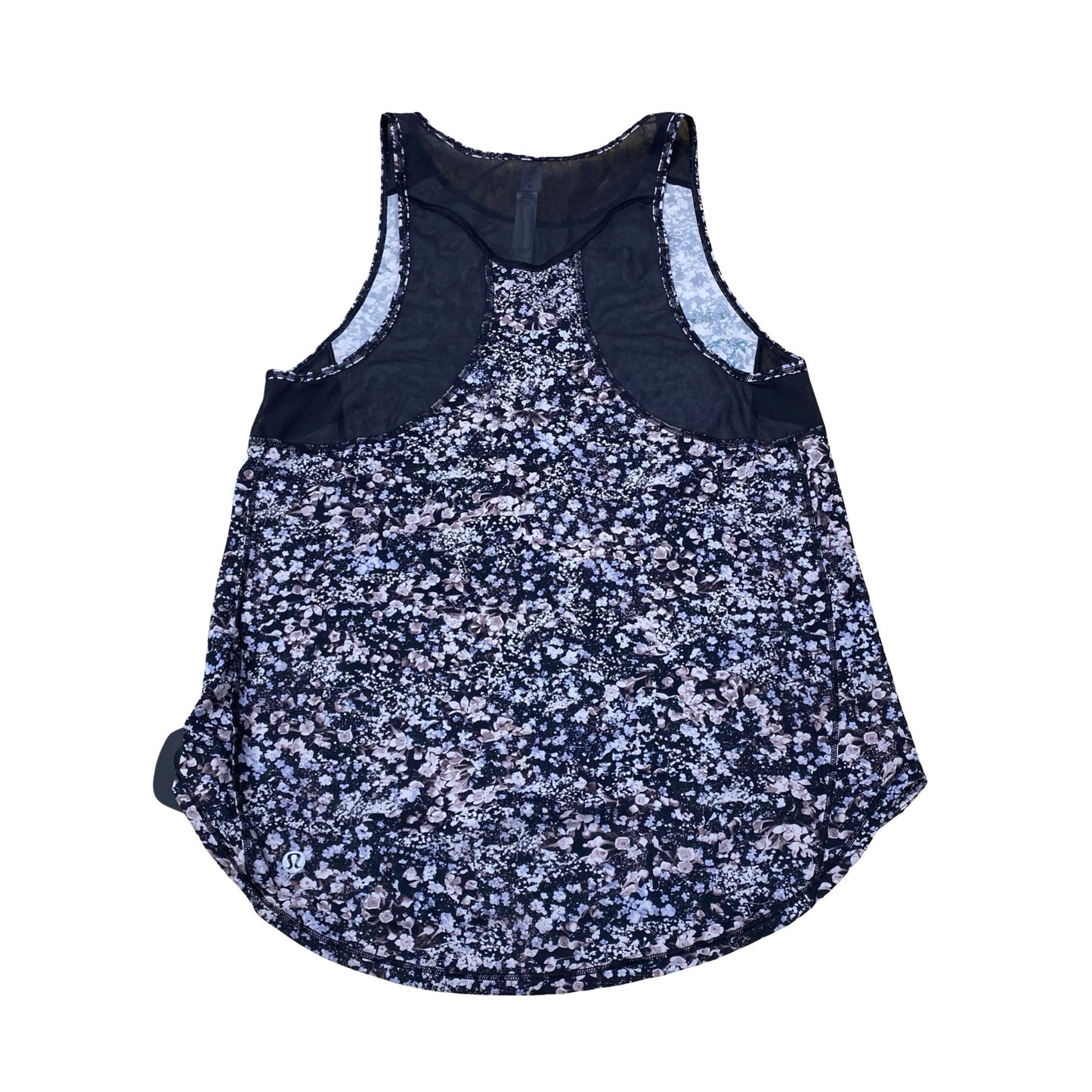 Athletic Tank Top By Lululemon In Floral Print, Size:4