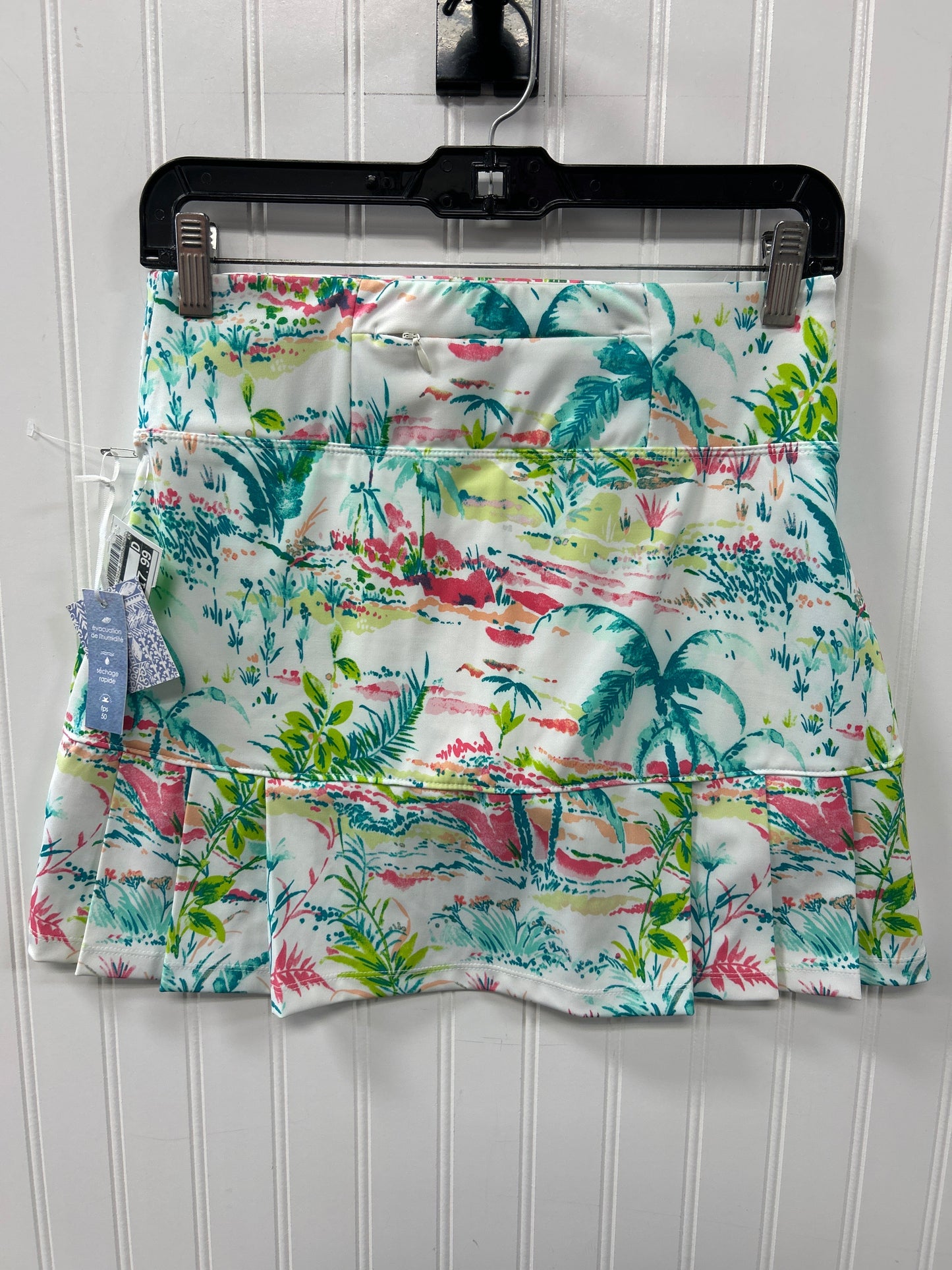 Athletic Skort By Sigrid Olsen In Floral Print, Size:Xs
