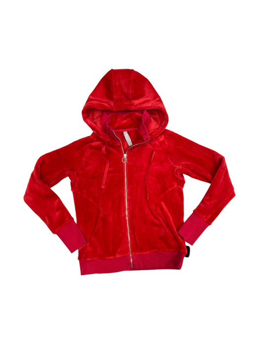 Sweatshirt Hoodie By Athleta In Red, Size: S