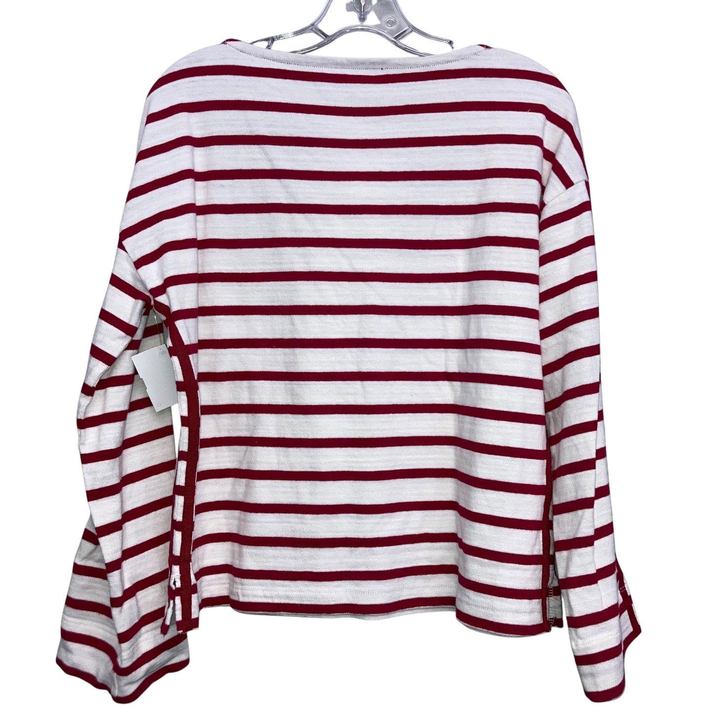 Top Ls By Loft In Pink & White, Size:S