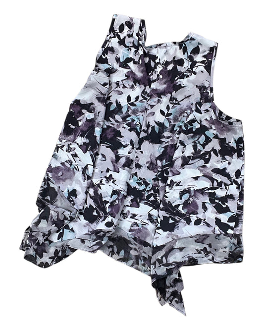 Tunic Sleeveless By Simply Vera In Purple, Size:Xl