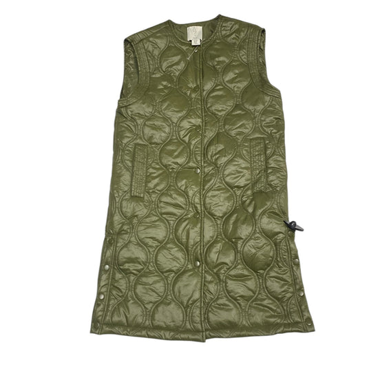 Vest Puffer & Quilted By Joie In Green, Size:Xs