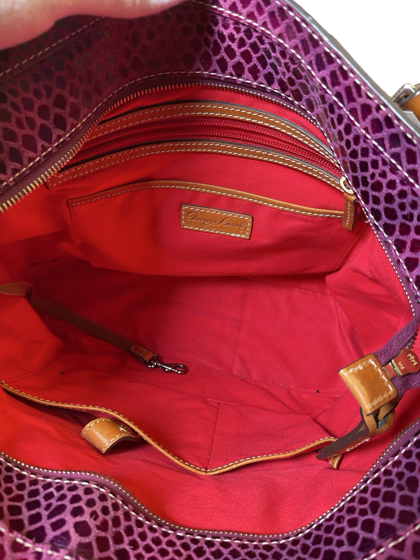 Handbag Designer By Dooney And Bourke, Size: Large