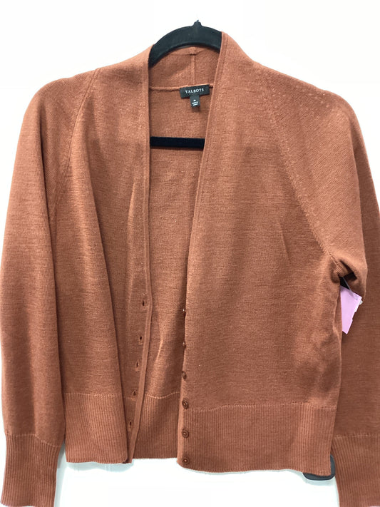 Cardigan By Talbots In Brown, Size:M
