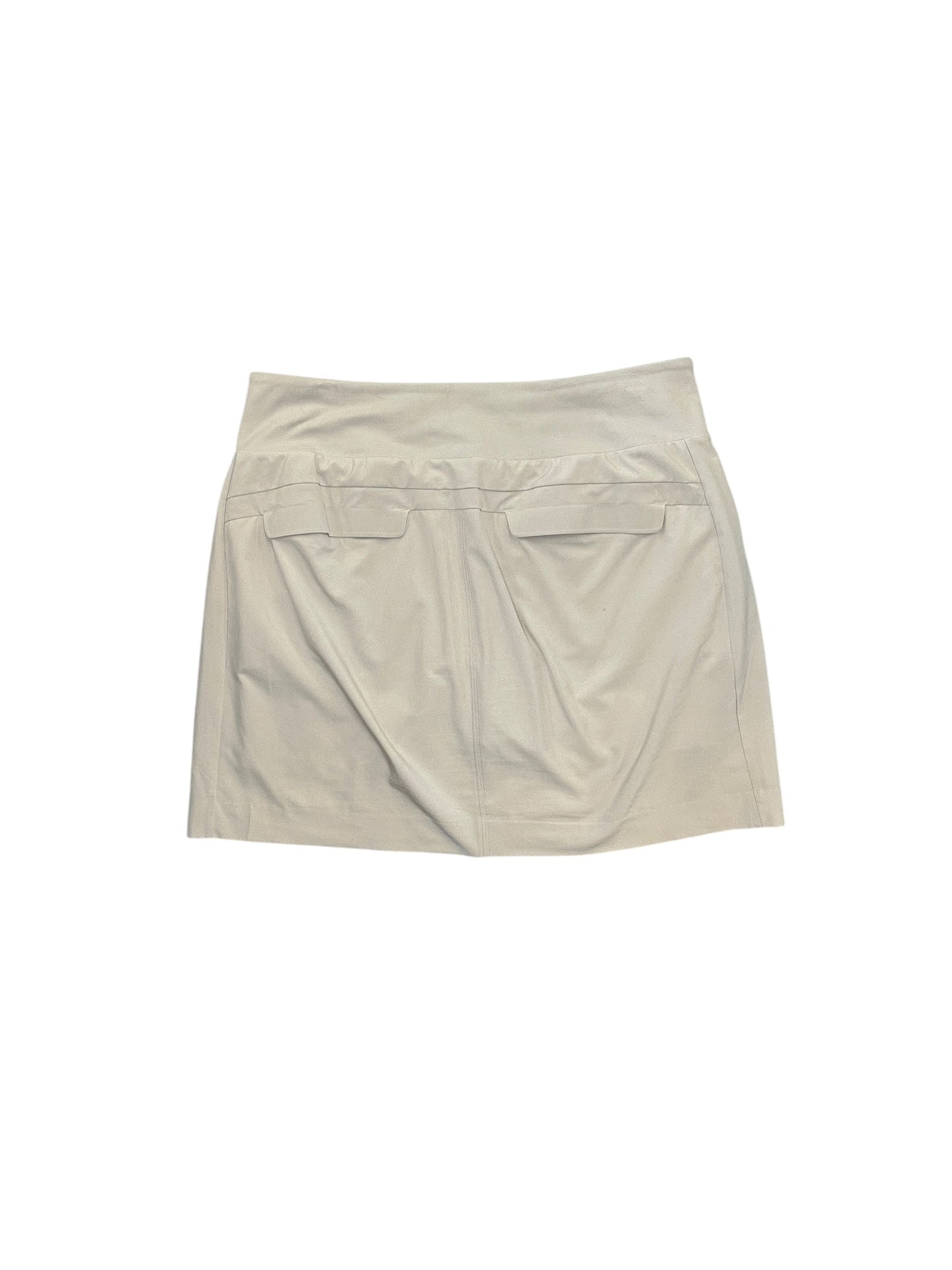 Athletic Skort By Athleta In Tan, Size:M