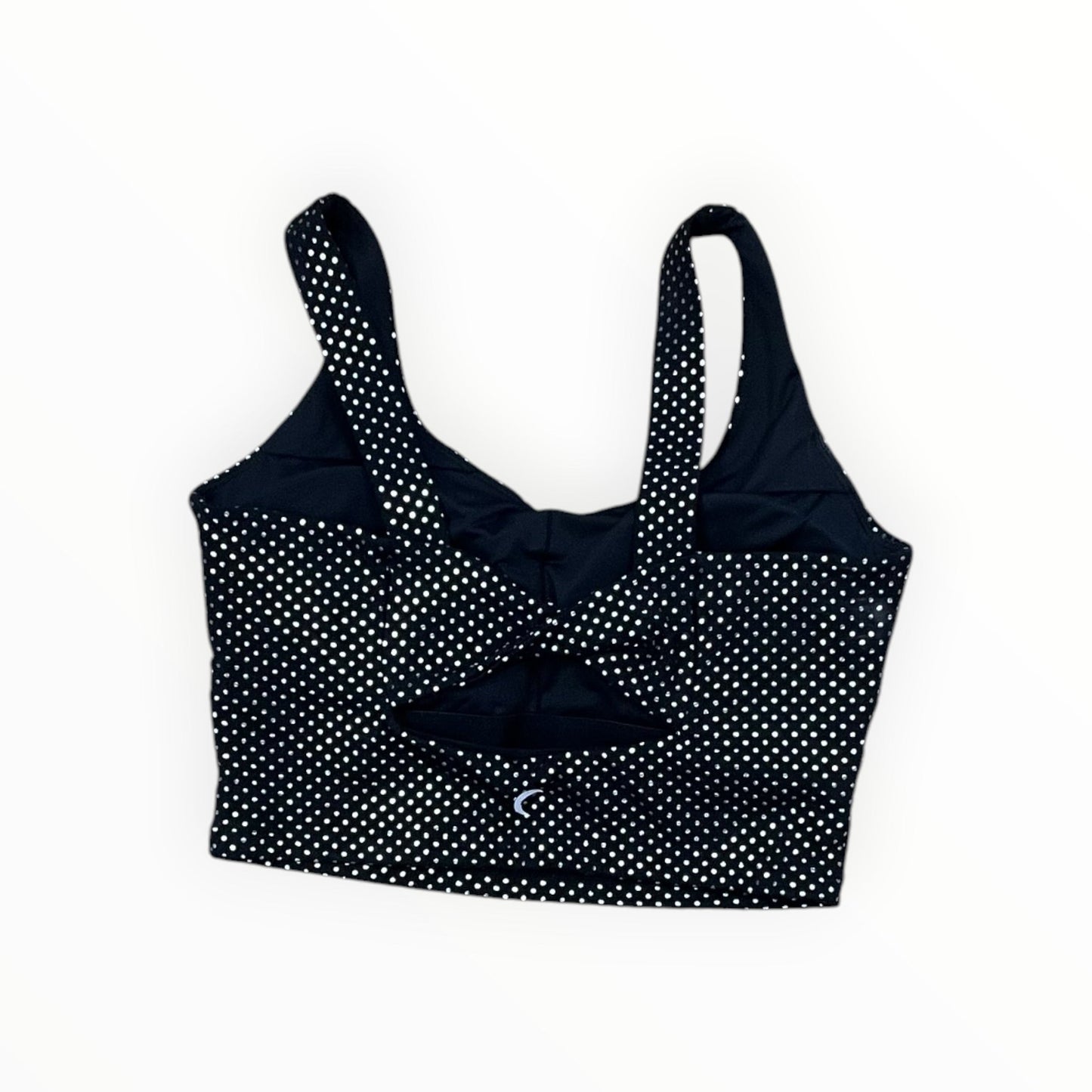 Athletic Bra By Zyia In Black & Silver, Size:S