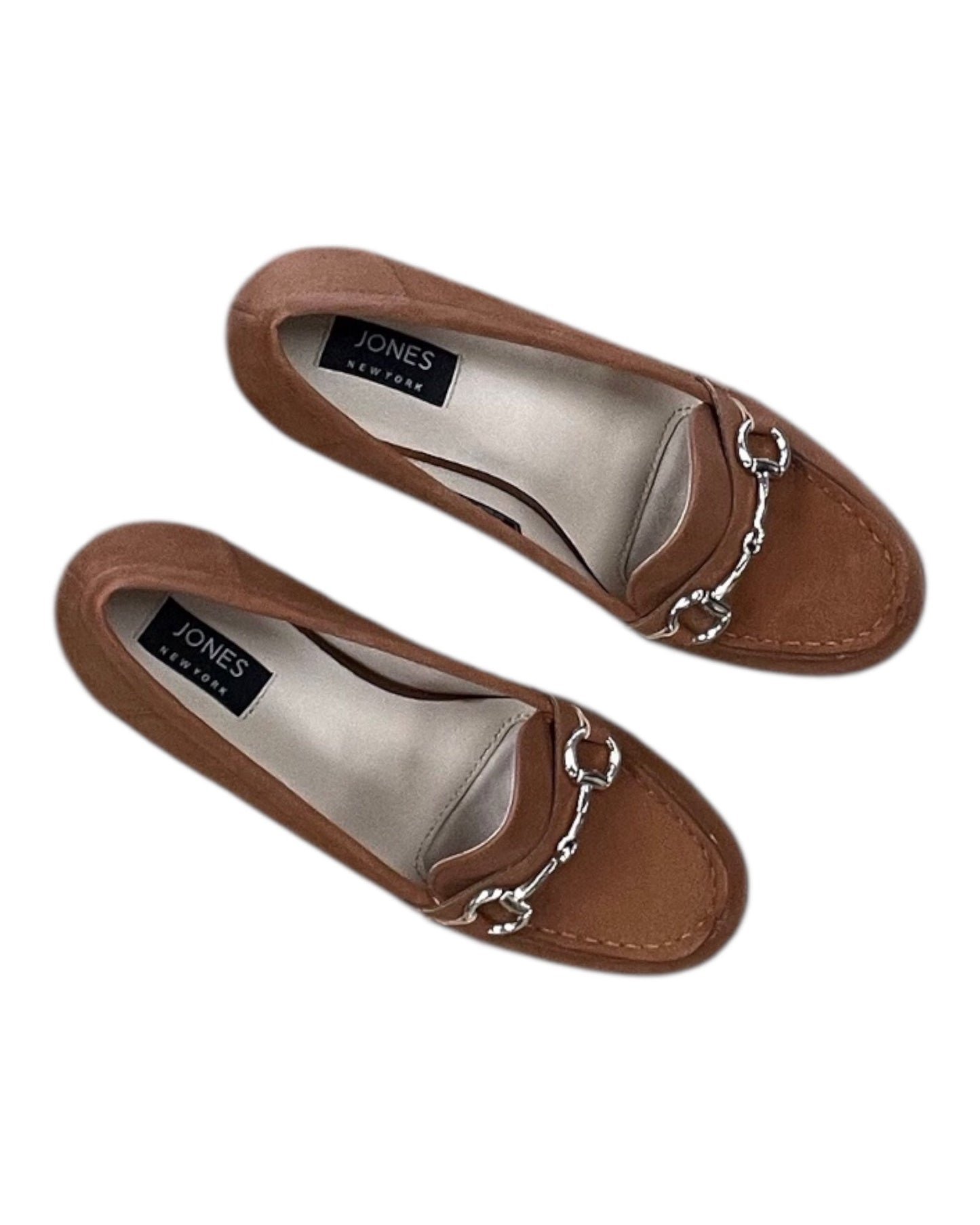 Shoes Heels Block By Jones New York In Tan, Size:7