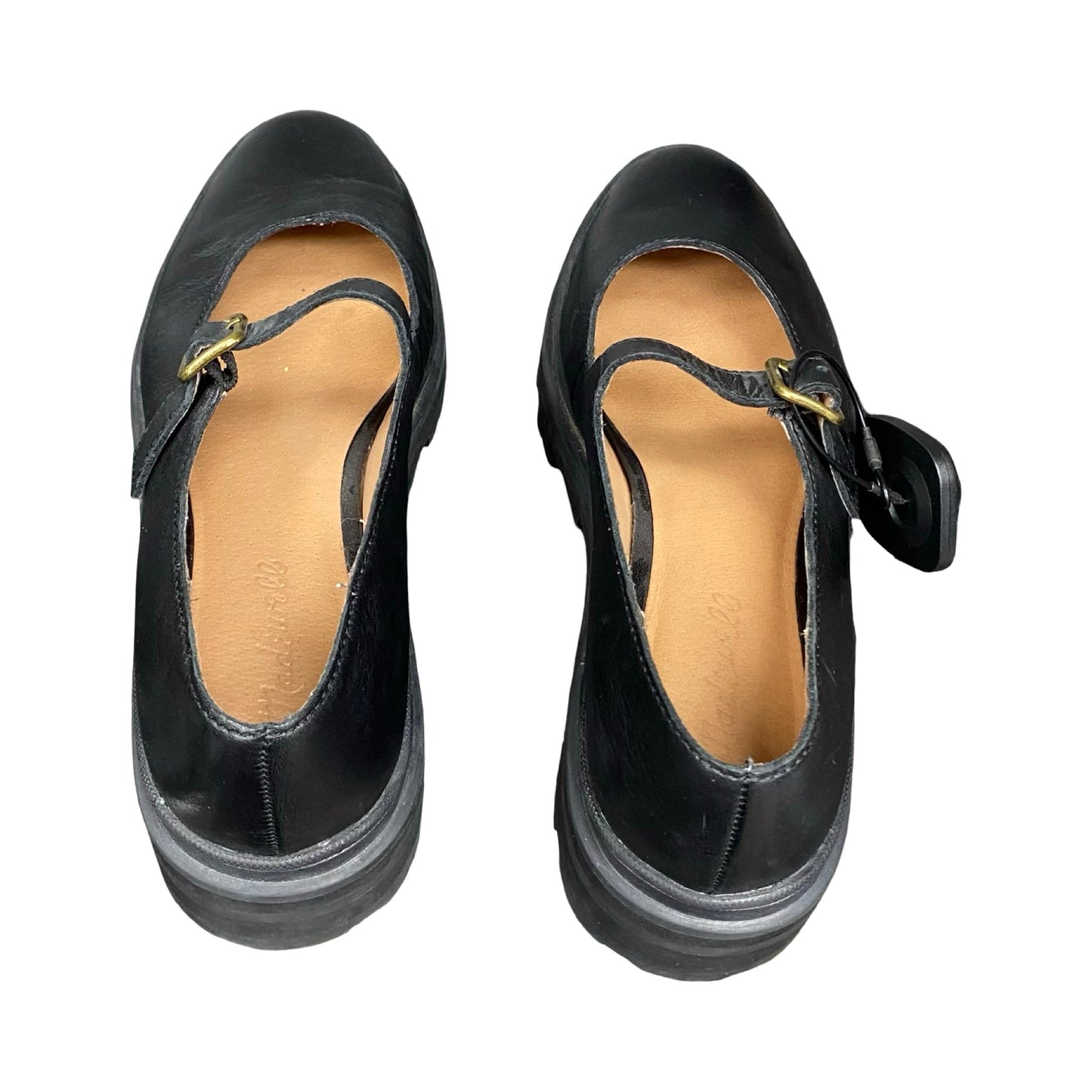 Shoes Flats By Madewell In Black, Size:8