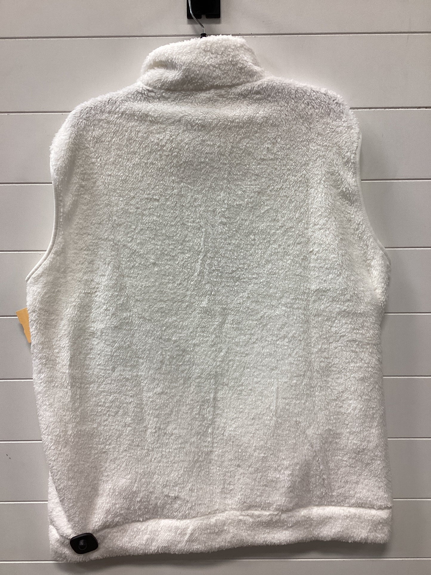 Vest Faux Fur & Sherpa By Cmc In White, Size:4X