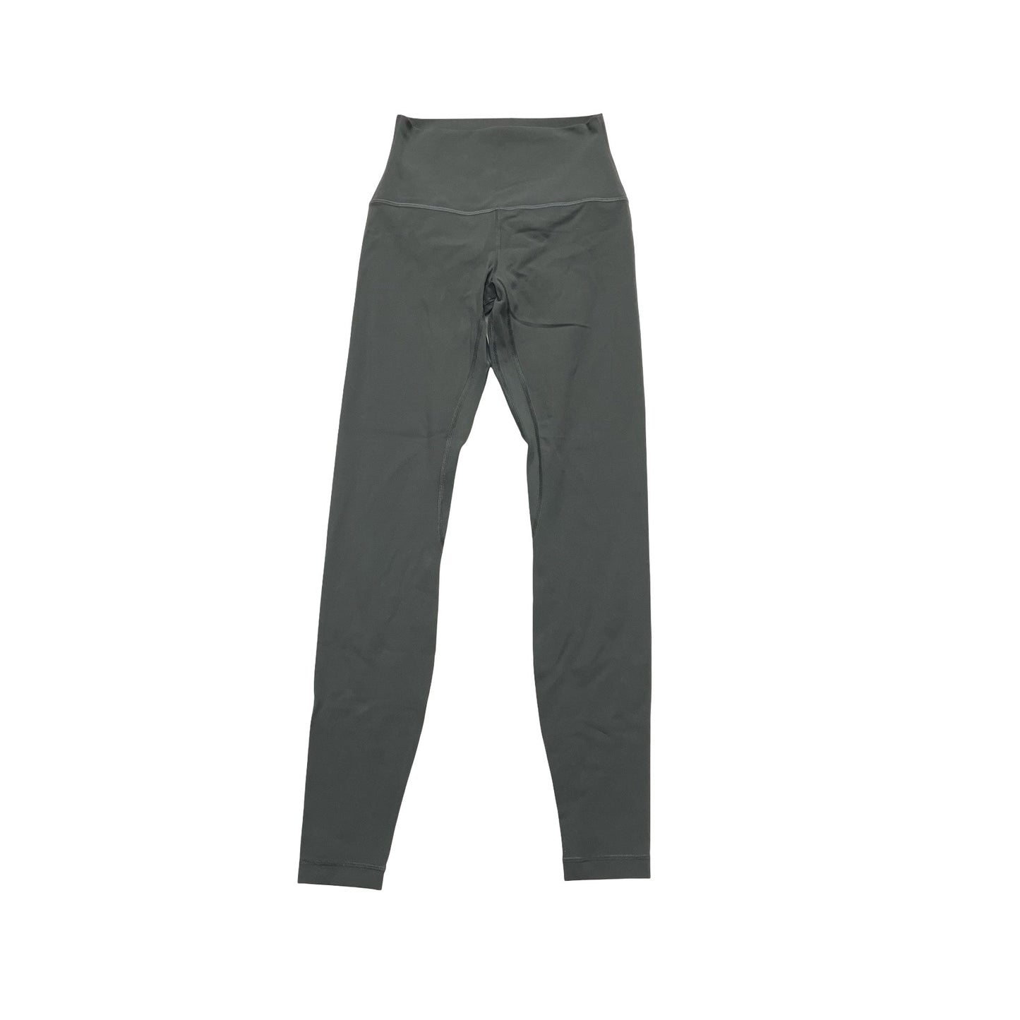 Athletic Leggings By Lululemon In Grey, Size:4