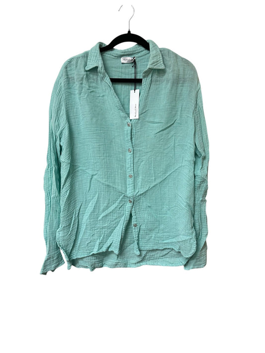 Top Ls By Michael Stars In Aqua, Size:S
