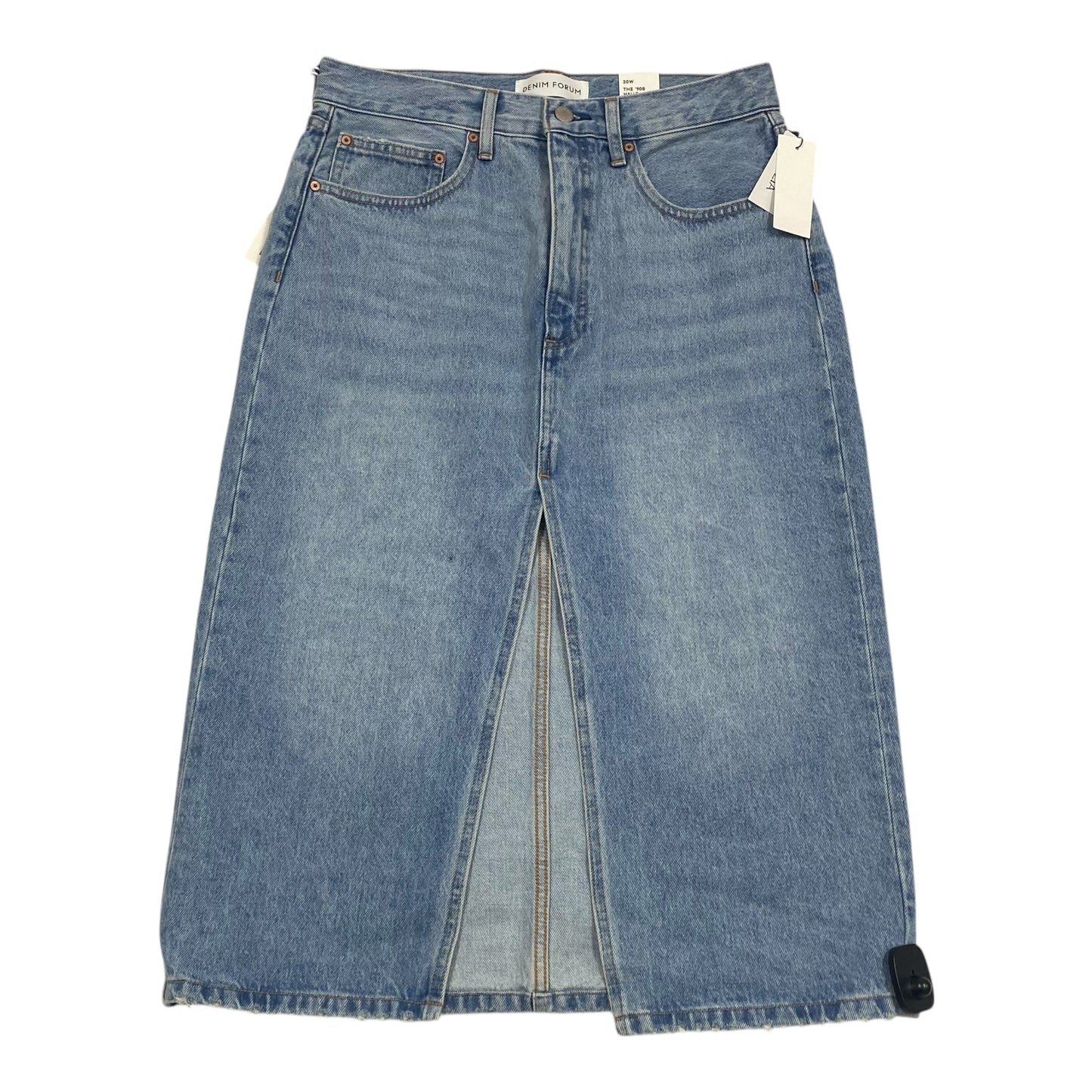 Skirt Midi By Cmc In Blue Denim, NWT! Size:10