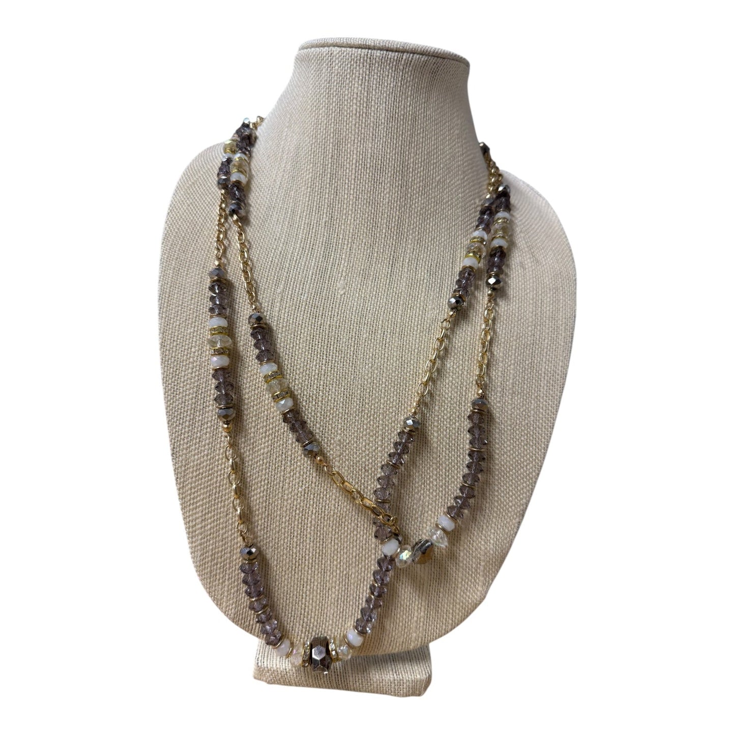 Necklace Other By International Concepts In Gold & Purple