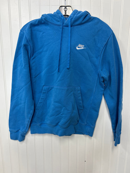 Athletic Top Ls Hoodie By Nike In Blue, Size:Xs