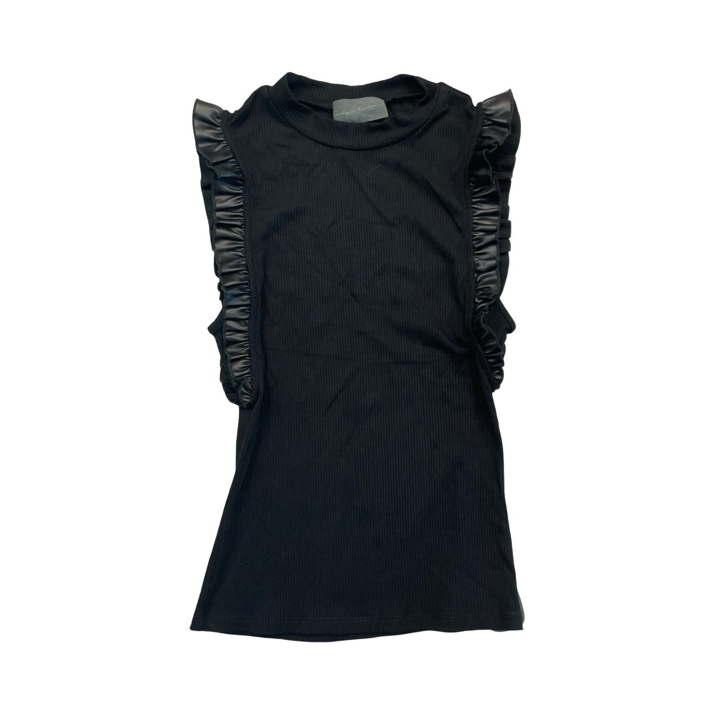 Top Sleeveless By Sunday In Brooklyn In Black, Size:S